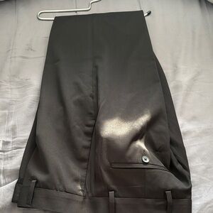 Apt. 9 Men's Black Dress Pants - Tailored Flat Front
